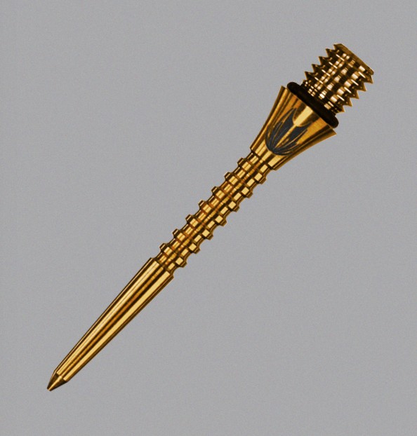 TITANIUM CONVERSION POINT GROOVED GOLD 30MM